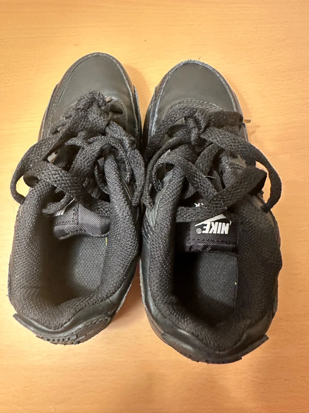 Nike Air Max 90 Low Triple Black Unisex Shoes Size 12C